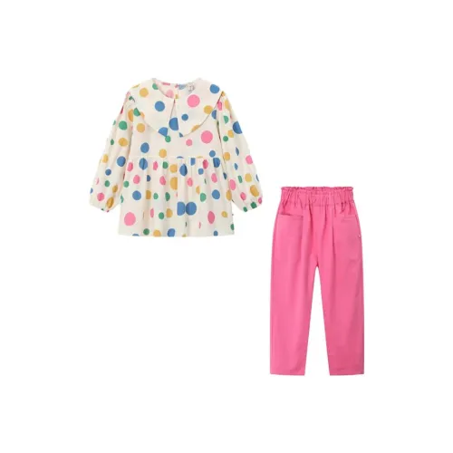 Montagut Детский топ розовый красный для малышей