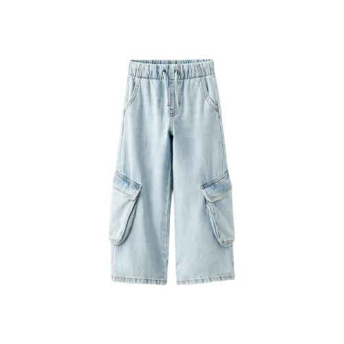 ZARA Джинсы Kids светло-синего цвета