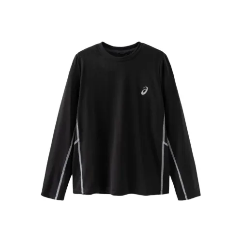 Asics T-Shirt Sports Performance Black Teenagers