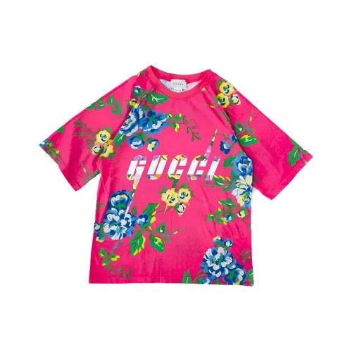 GUCCI Розово-красные Kids T-рубашки
