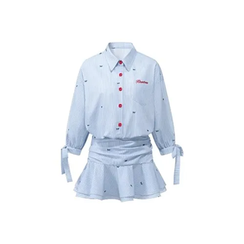 COVT Короткий рукав Платье Женское