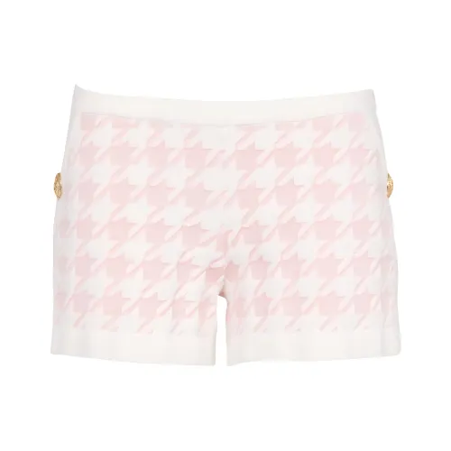 BALMAIN Розовые Женские Повседневные Шорты