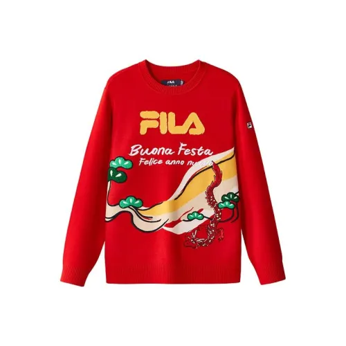 FILA KIDS Свитер Легенда Красный Детский