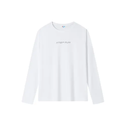 XTEP Перламутрово-белая Унисекс Футболка