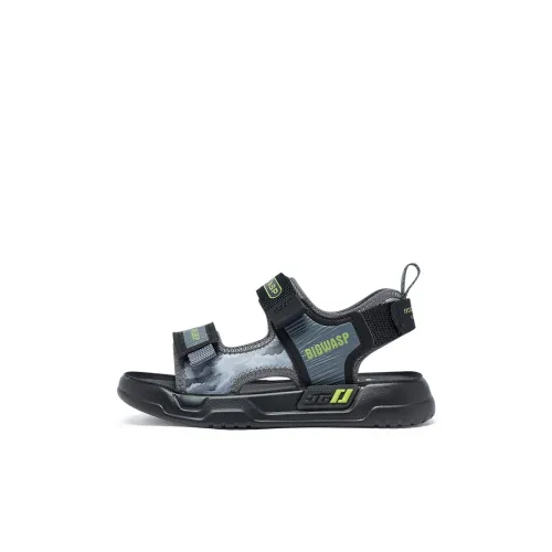 BIG WASP Противоскользящие Дышащие Легкие Амортизирующие Детские Сандалии для Малышей