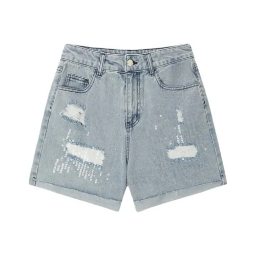 EICHITOO Джинсовые шорты Женские Blue