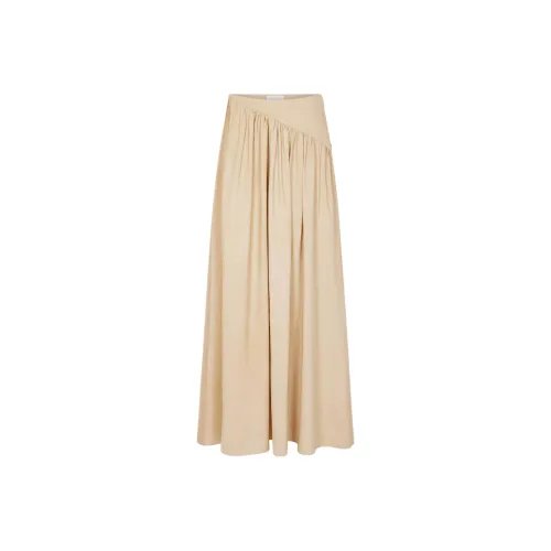 Paco Rabanne Повседневный Длинный Юбка Женские Желтый