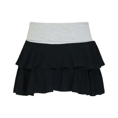 ZSFA Повседневные короткие юбки Женские Черный