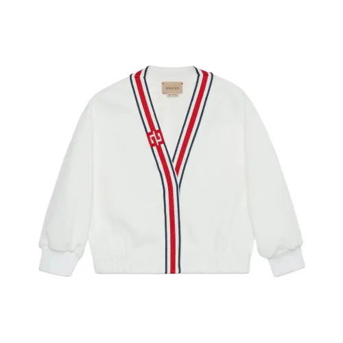 GUCCI Серый белый Kids Свитеры
