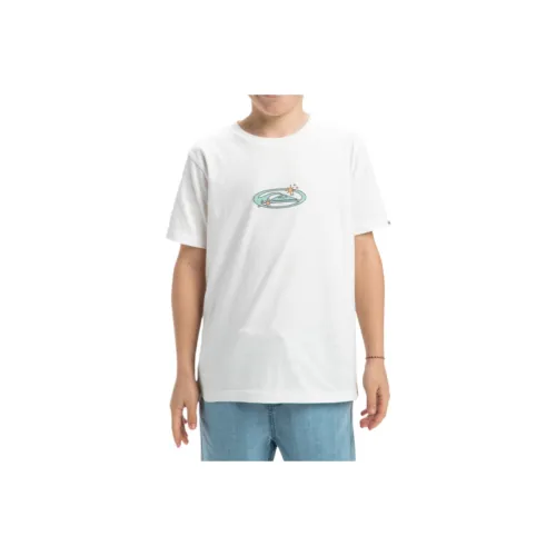 Quiksilver T-Shirt Белый Подростки