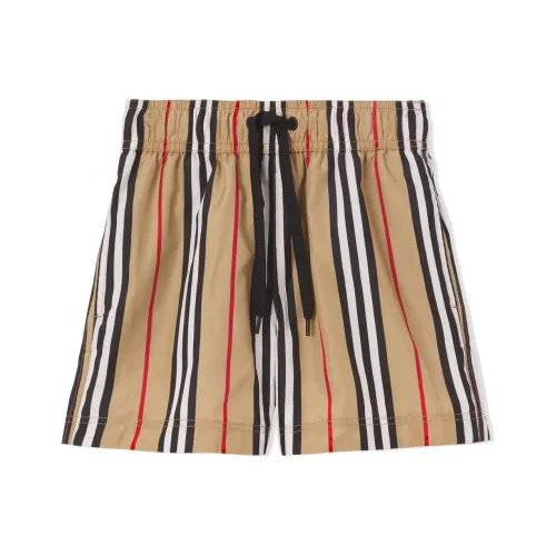 Burberry Kids Short светло-янтарного цвета