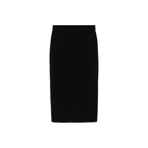 PINKO FW24 Повседневная длинная юбка женская черная