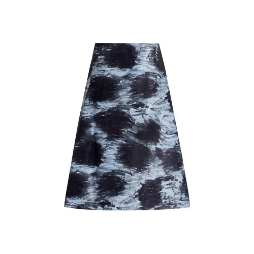 MARNI Повседневный Длинный Юбка Женские Черный