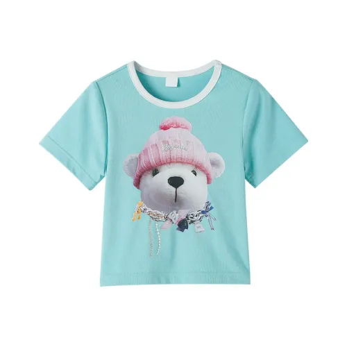 YUANYUAN GIRL T-рубашка Saltwater Синий для детей 3-7 лет