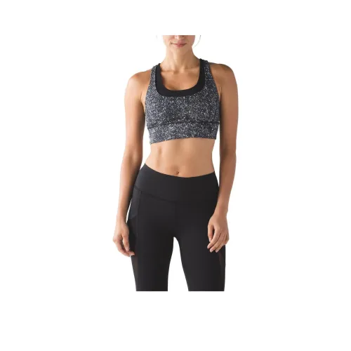 lululemon RUN Stuff Your Спортивное белье Женское Черно-белое