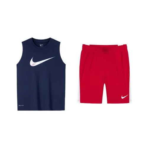 nike Повседневная спортивная одежда Dri Fit Преппи Красный для детей 3-7 лет
