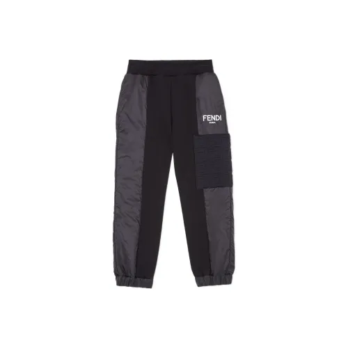 FENDI Черные Kids Брюки