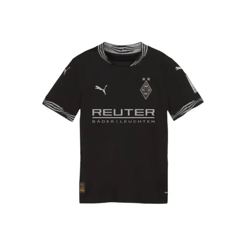 PUMA Borussia Mönchengladbach T-Shirt Черный Серый Подростки