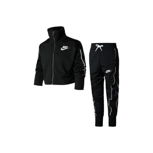 Nike Умеренный Повседневный Спортивный Одежда Детский Черный