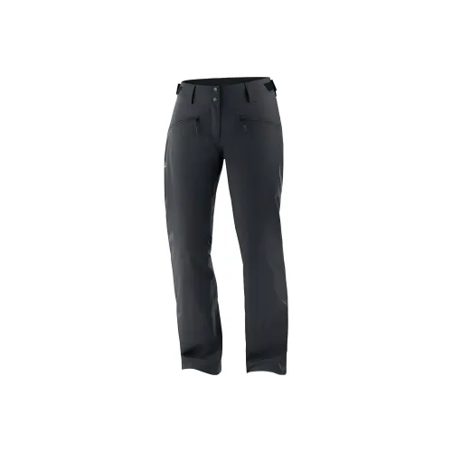 SALOMON Лыжные брюки Женские Черные