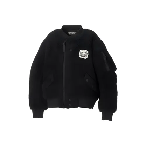 Onitsuka Tiger Бархат Feel Куртка Черный Дети Возраст 3-7 лет