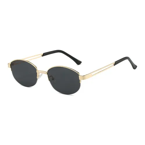 ЮЙЧЖАОЛИНЬ Металл OVAL SUNGLASSES Унисекс