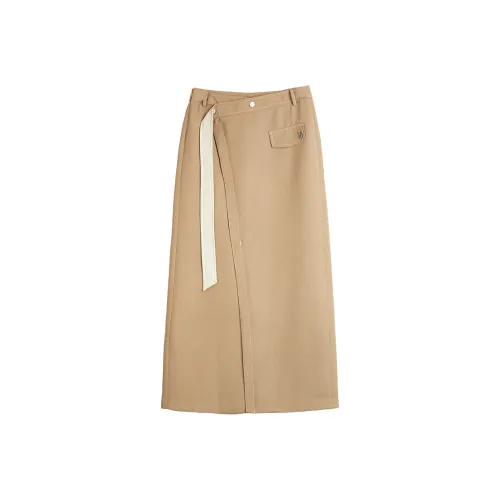 ELLE Женские повседневные длинные юбки