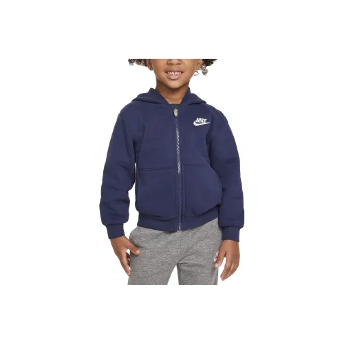 nike Infant Wa Toddler Пальто Клуб Флис Full Zip Морской синий Infant Wa Toddler