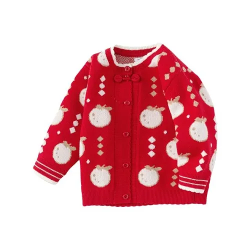 Balabala Свитер Красно-белый Тон Infant и Toddler