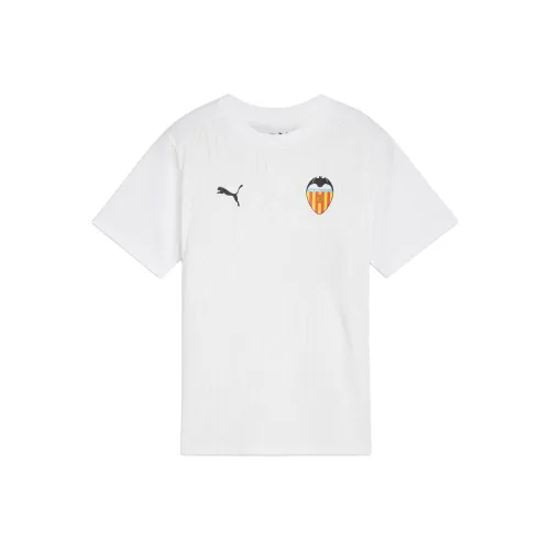 PUMA VALENCIA CF 23 24 SS24 T-Shirt Белый Детский
