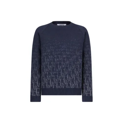 DIOR Свитер SS25 Морской Синий Детский