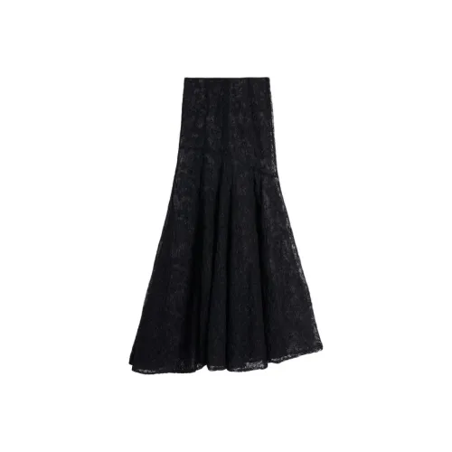 SIMONE ROCHA Повседневный Длинный Юбка Женская Черная