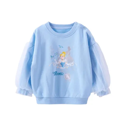 Диснеевские принцессы Толстовка Светло-синий для детей 3-7 лет