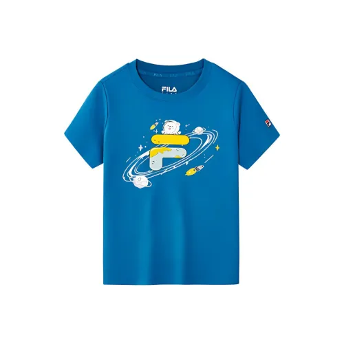 FILA KIDS T-Shirt Sea Розовый Синий Подростки