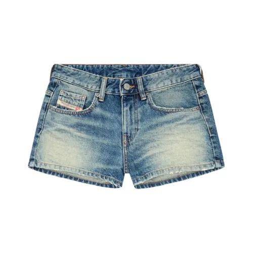 DIESEL Джинсовые шорты Женские Medium Blue