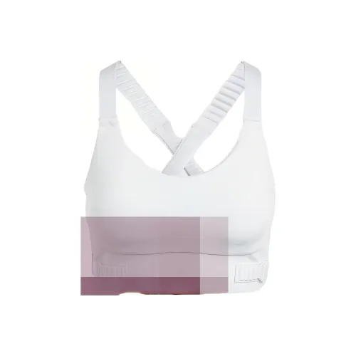 Adidas FASTIMPACT Luxe Run High Поддержка Бюстгальтер Спортивное белье Женское Белое