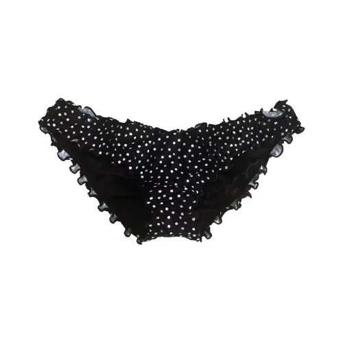 Victoria's Secret Женские плавки с черным гороховым узором