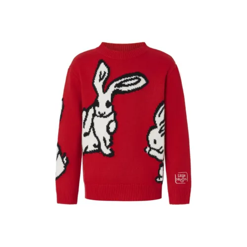 Little MO CO. Свитер Детский Красный