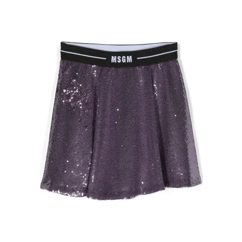 MSGM Фиолетовый Kids Юбки
