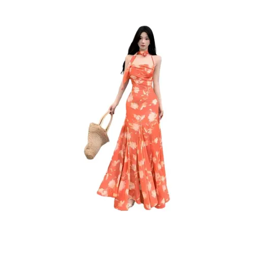 MORii Апельсин Цветение Женские Слиплатья