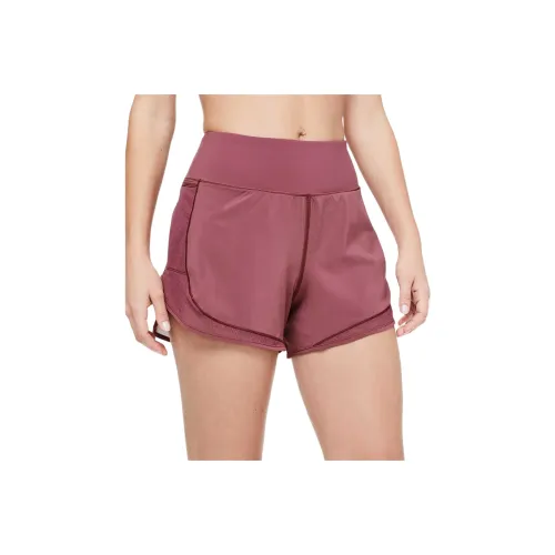 lululemon Over And Выше Спортивные шорты Женские Красно-бурый