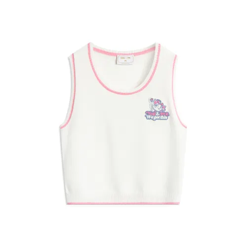 LINING x LEAGUE OF LEGENDS Майка Женская Шампанское Белый