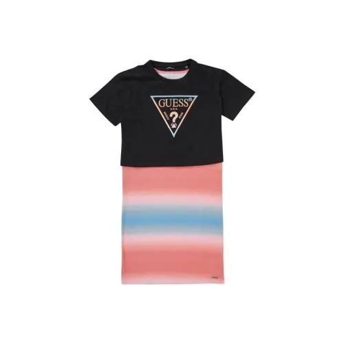 GUESS Многоцветные Платья для Детей