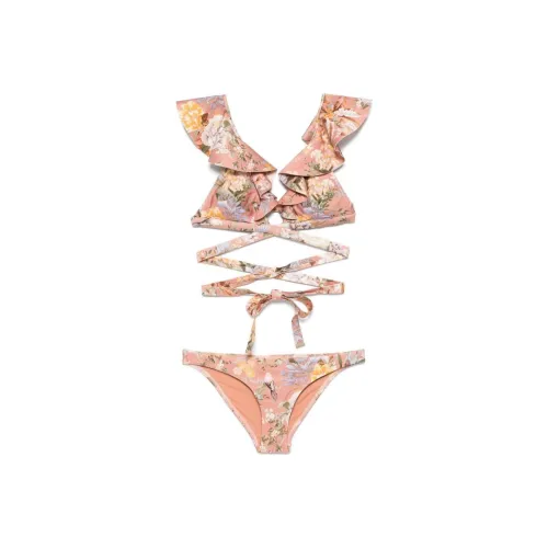 Zimmermann FW24 Бикини Женские Розовый