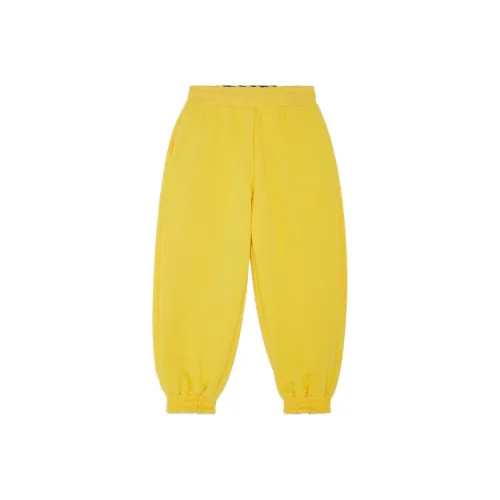 FENDI Желтые Kids Брюки
