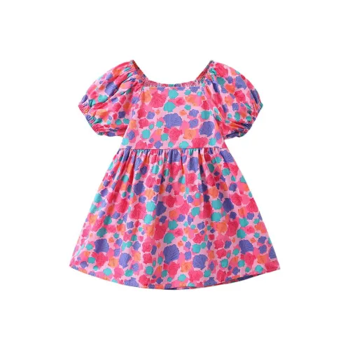 Kemi Bear Детское платье для девочек цвет фуксия