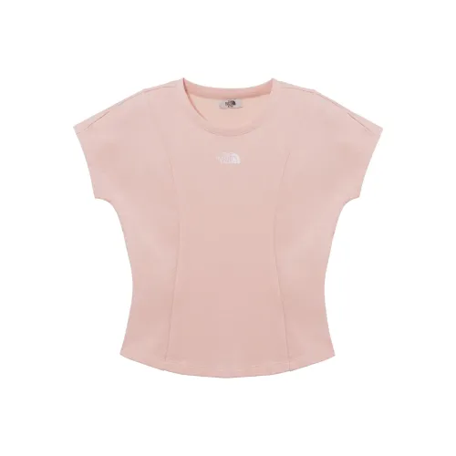 THE NORTH FACE T-Shirt Женская Телесный Розовый