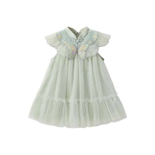 JELLYBABY Детское платье зеленого цвета