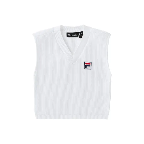 FILA x Hailey Теннис Топ Женский Белый