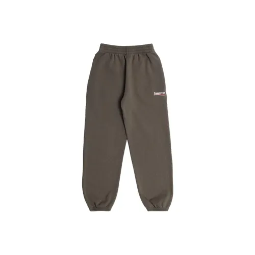 BALENCIAGA Зеленые Kids Вязаные Спортивные брюки